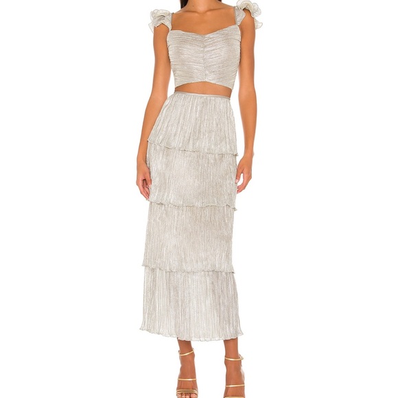 SAYLOR Gianna Set in Platinum Size S - Picture 5 of 7